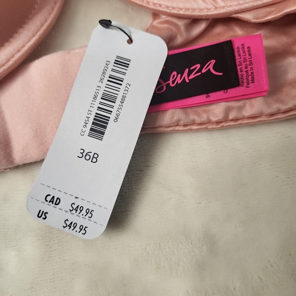 LaSenza Comfort Push Up Pink Satin Bra. 36B - Picture 8 of 10